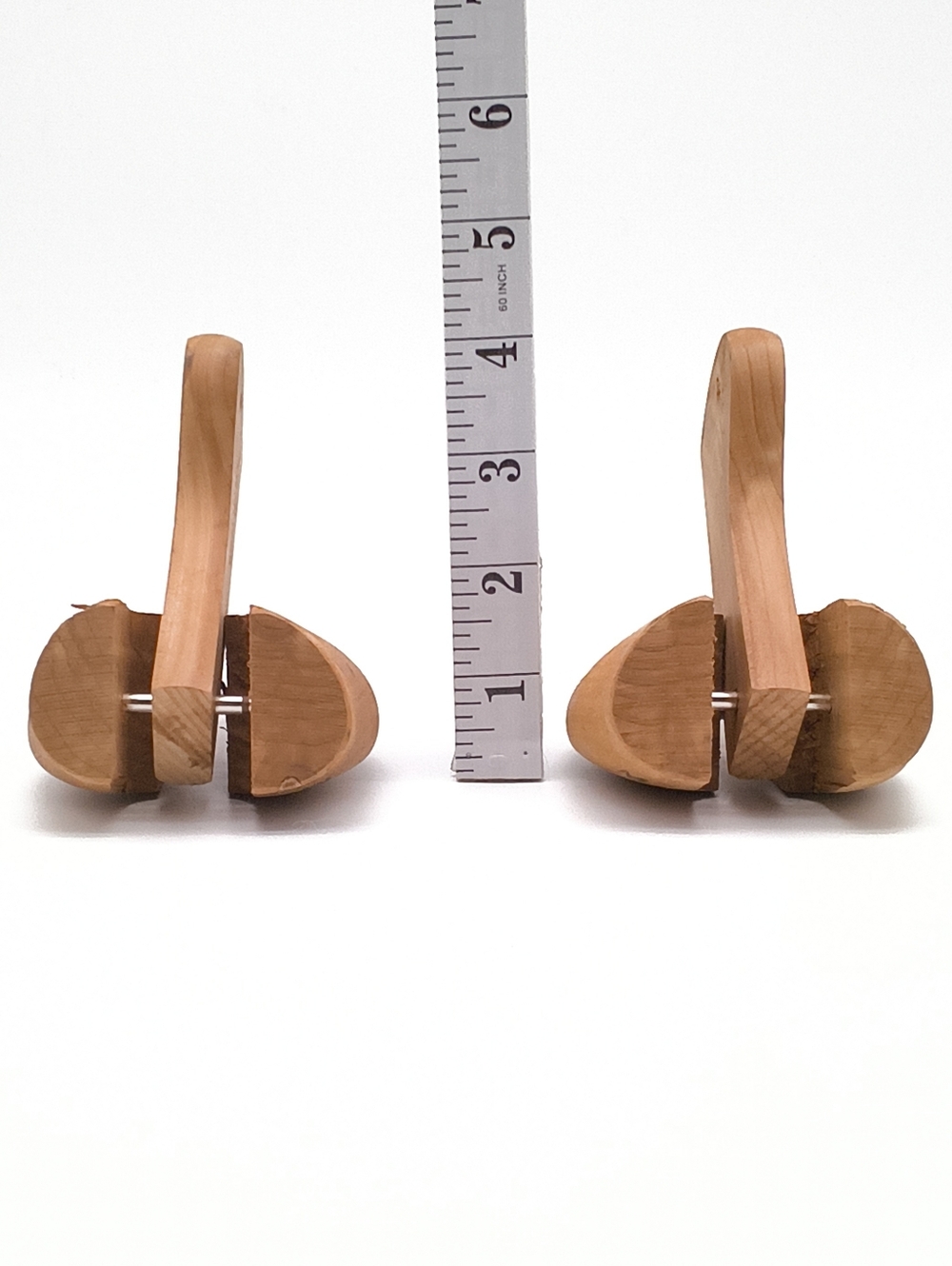 Vintage Clarks England Aromatic Cedar Wood Shoe Trees - Picture 5 of 8